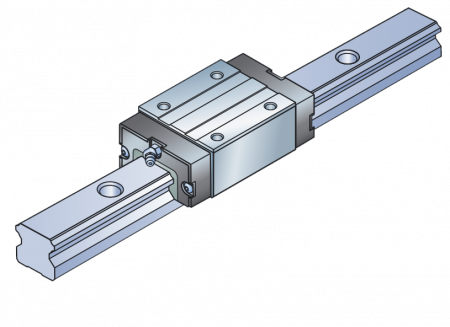 Профильная рельсовая направляющая LLTHS 20 U1 T1 420 P5 (M/P011516) SKF